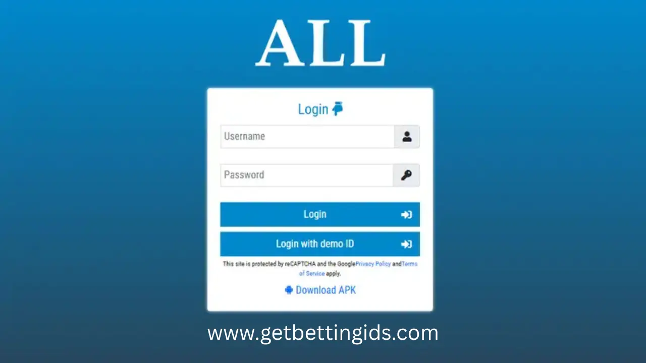 Allpanelexch Betting Id